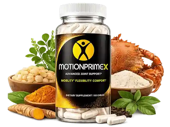 MotiionPrimeX Advanced Joint Support 60 Capsules Dietary Supplement Mobility Flexibility Comfort